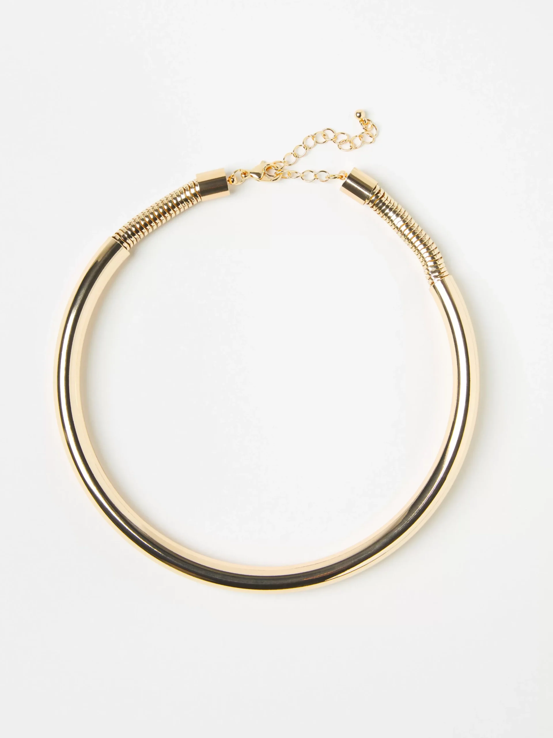 Accessoarer>Lindex Runt Metallhalsband Gold