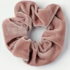 Accessoarer>Lindex Scrunchie I Sammet Light Dusty Pink