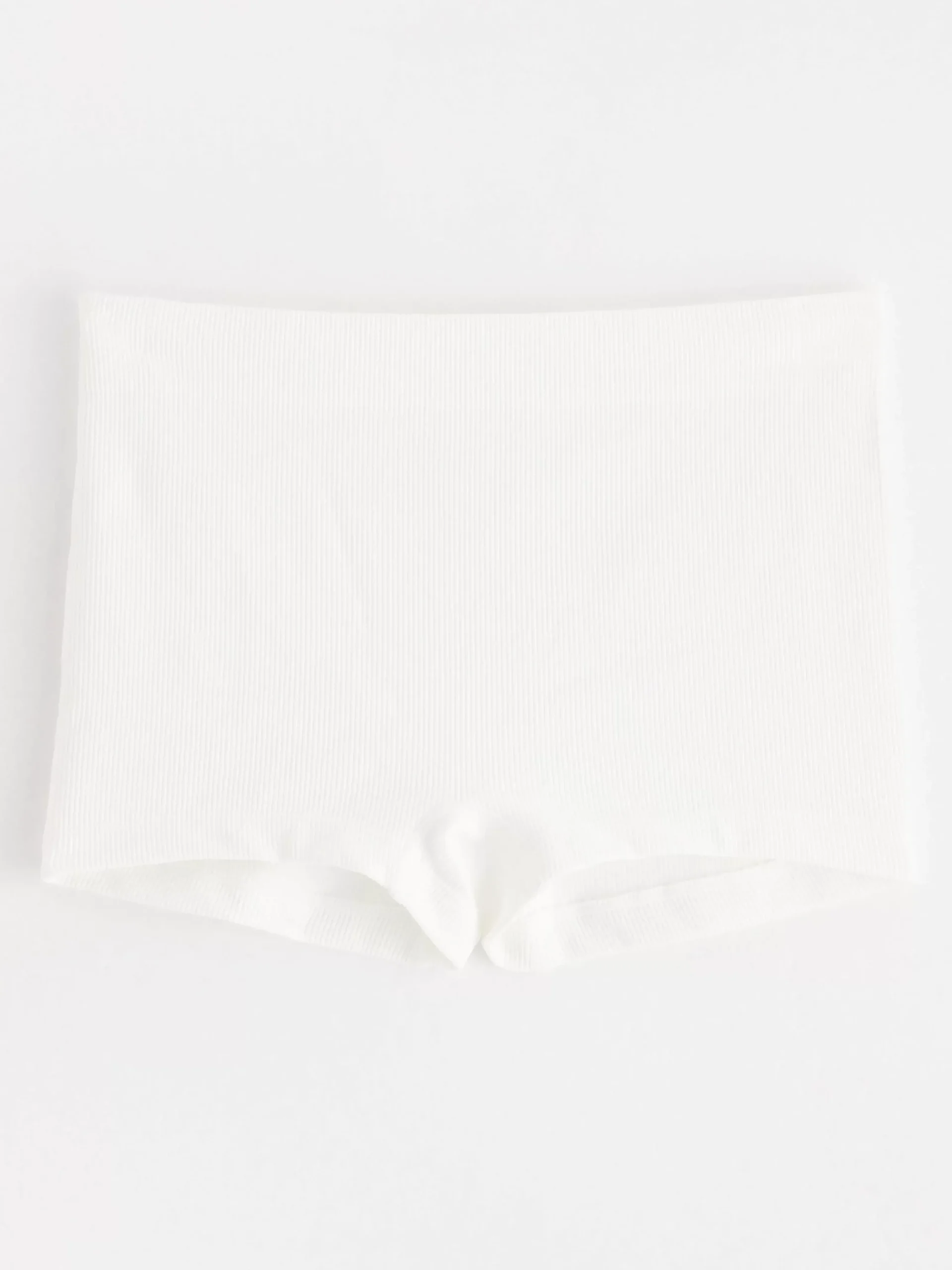 Trosor>Lindex Seamless Boxer Trosa Midi Waist White