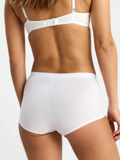 Trosor>Lindex Seamless High Waist Trosa White