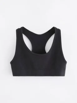 Underkläder>Lindex Seamless Kort Topp Black