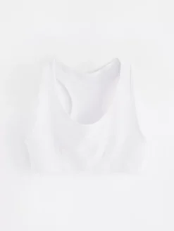 Underkläder>Lindex Seamless Kort Topp White