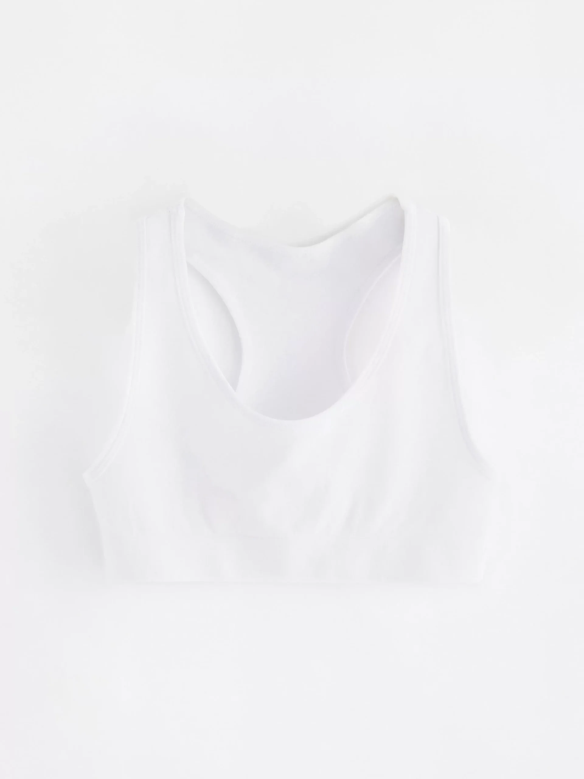 Underkläder>Lindex Seamless Kort Topp White