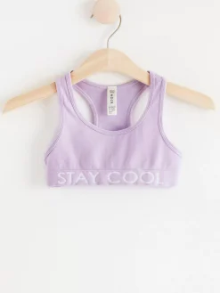Underkläder>Lindex Seamless Kort Topp Light Lilac