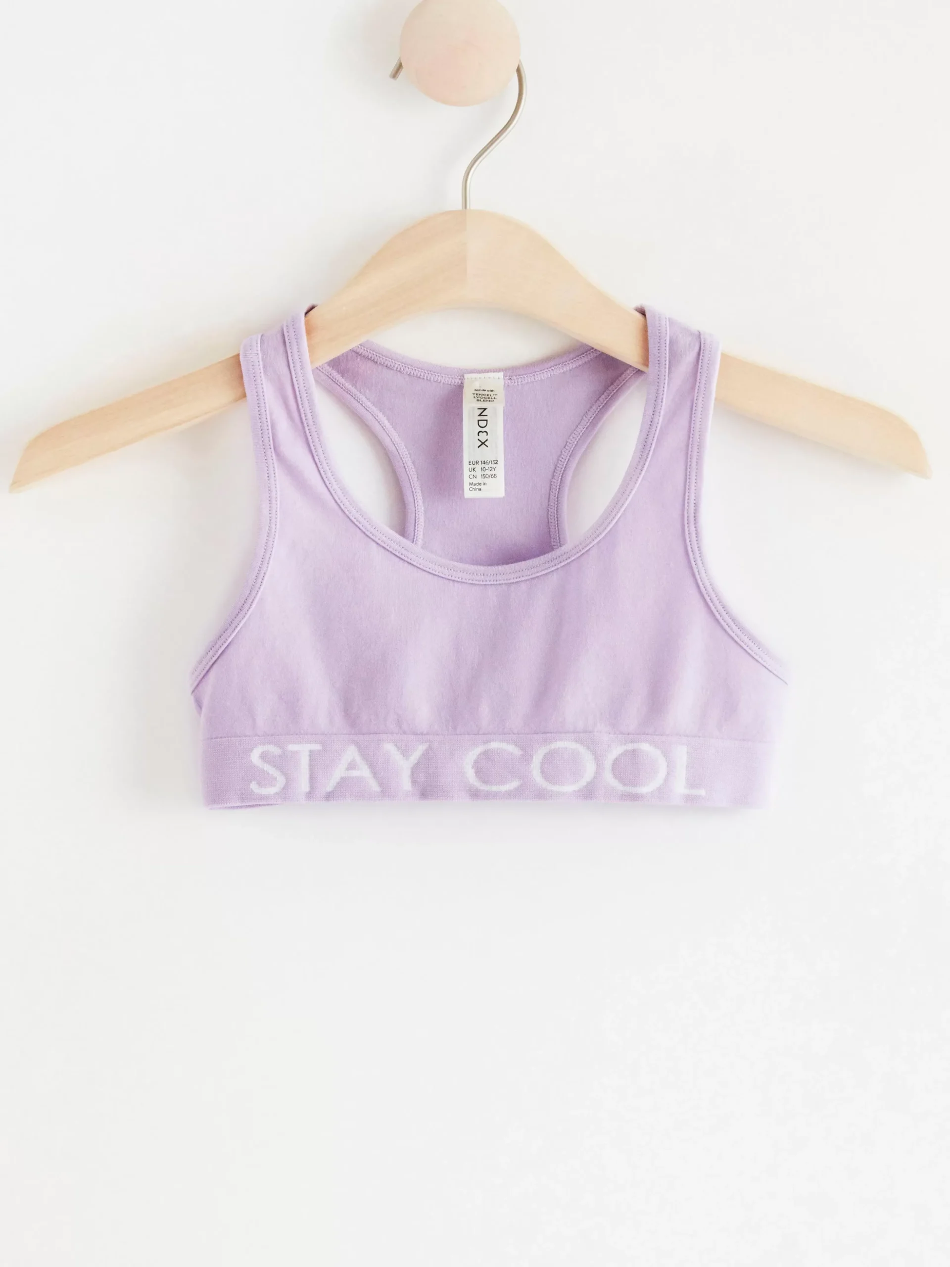 Underkläder>Lindex Seamless Kort Topp Light Lilac