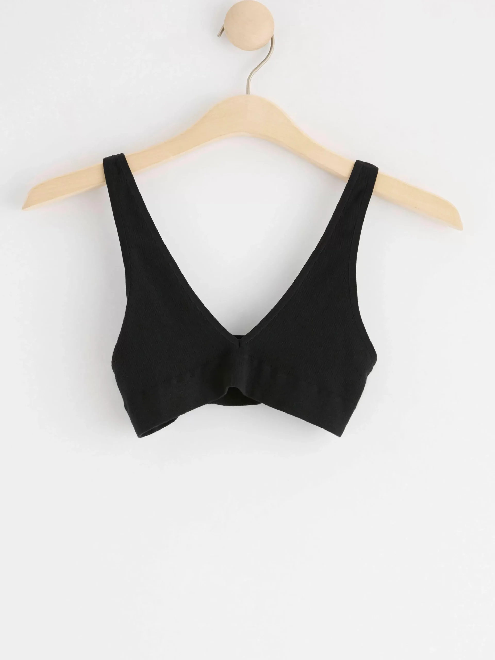 Bh>Lindex Seamless Mjuk Bh Black