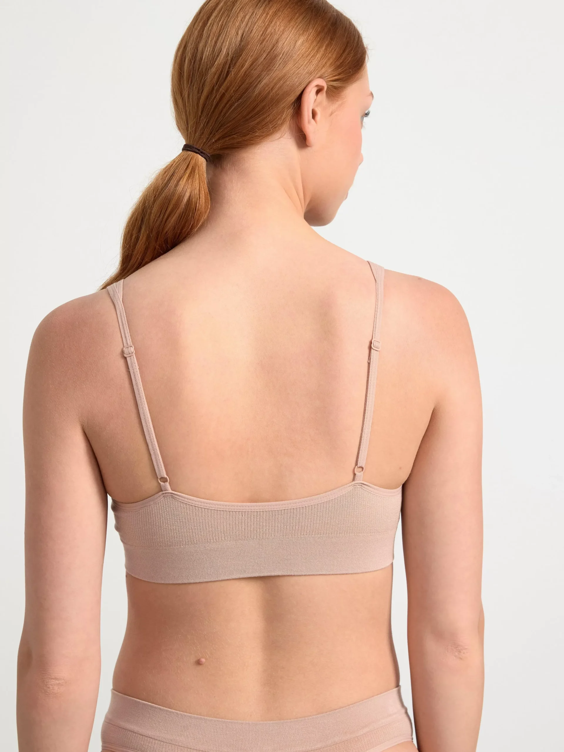 Bh>Lindex Seamless Mjuk Bh Beige