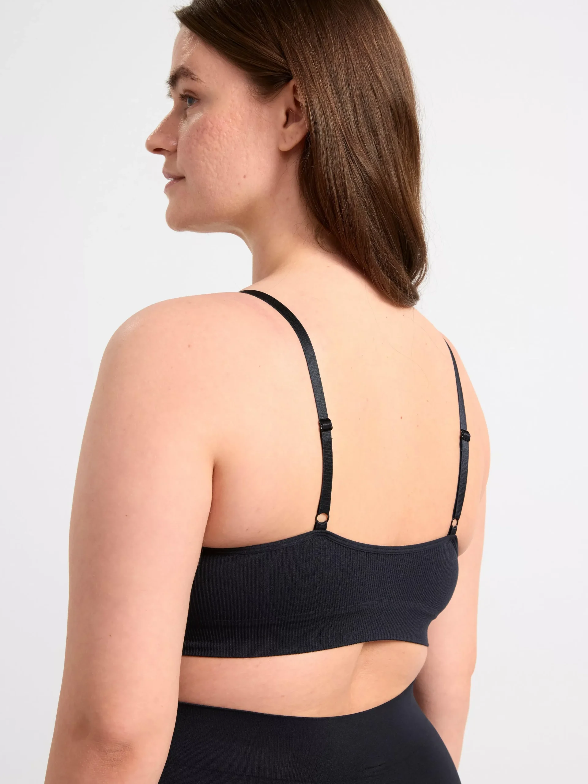 Bh>Lindex Seamless Push-Up Bh Black