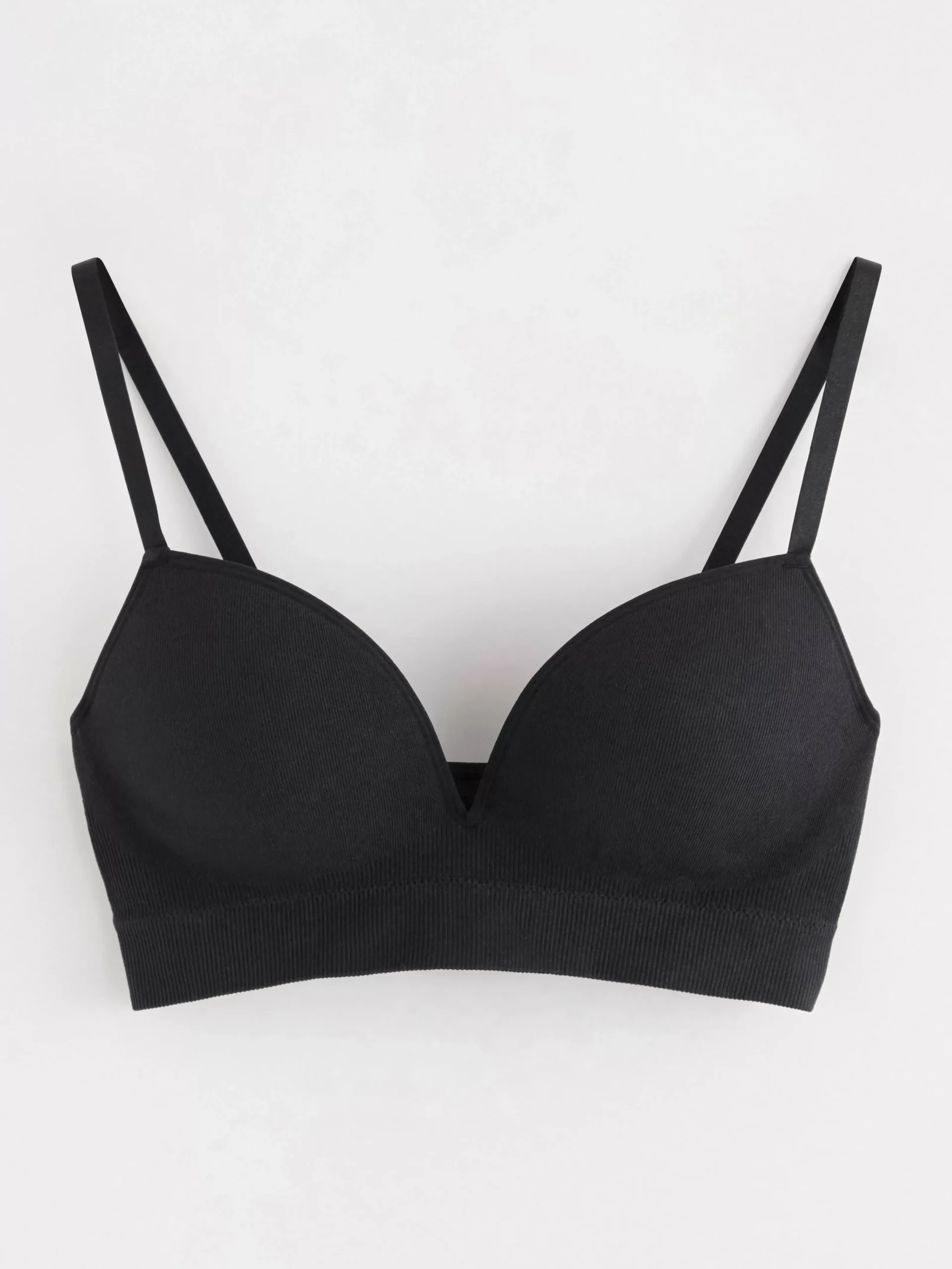 Bh>Lindex Seamless Push-Up Bh Black