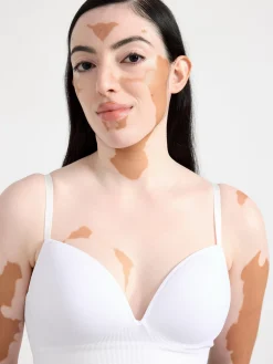 Bh>Lindex Seamless Push-Up Bh White