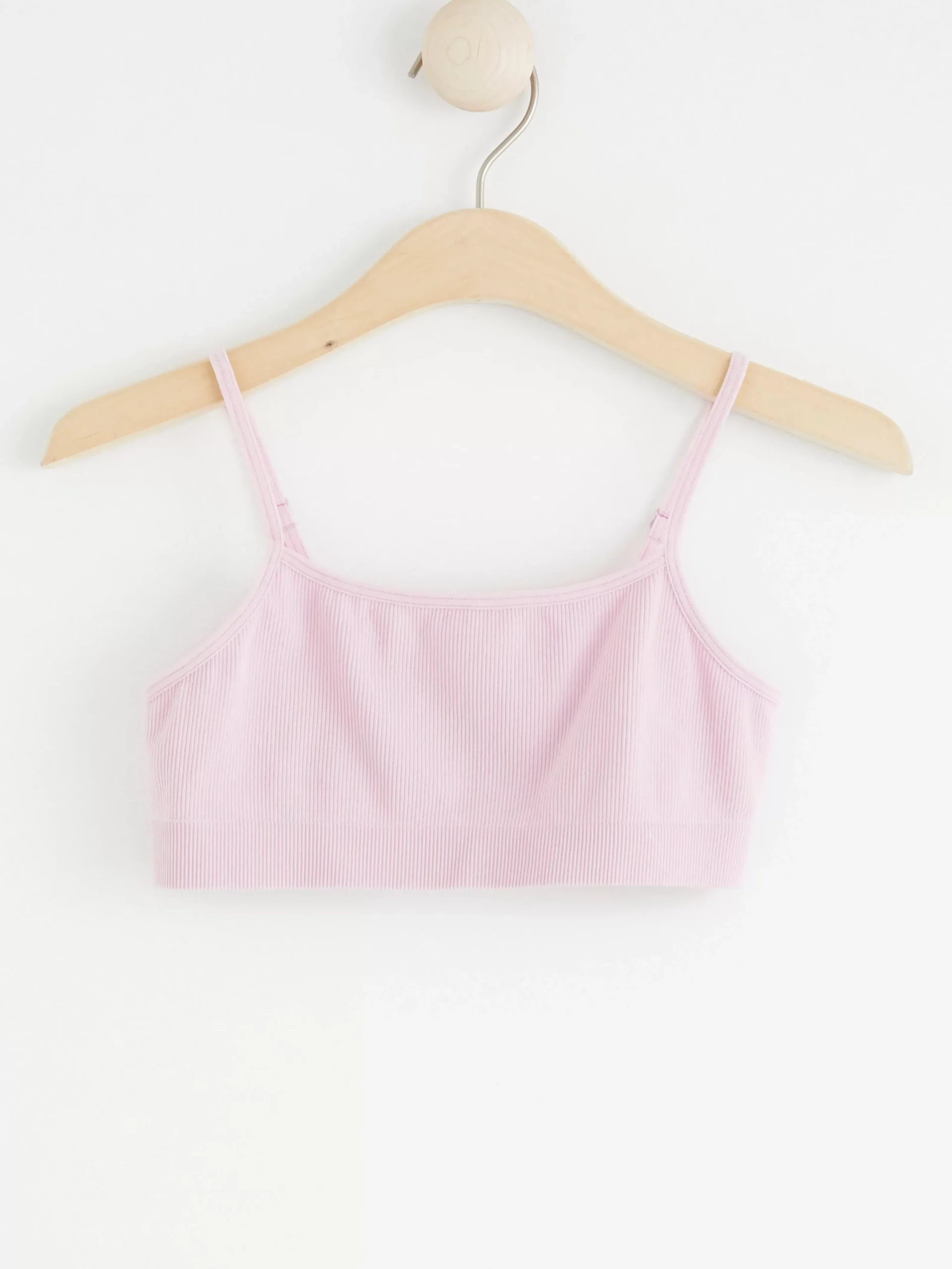 Underkläder>Lindex Seamless Ribbad Kort Topp Light Lilac