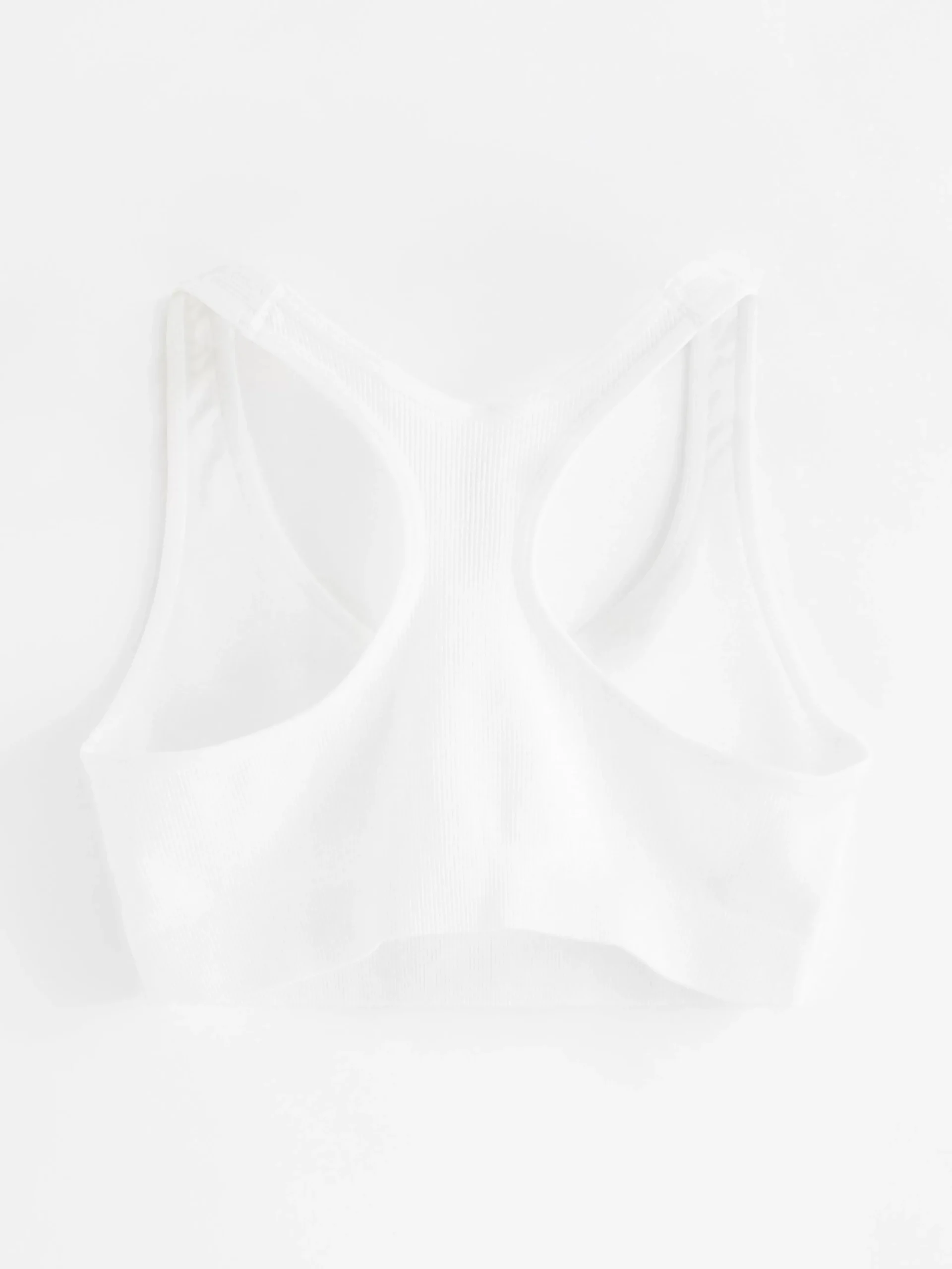 Bh>Lindex Seamless Ribbad Soft Bh White
