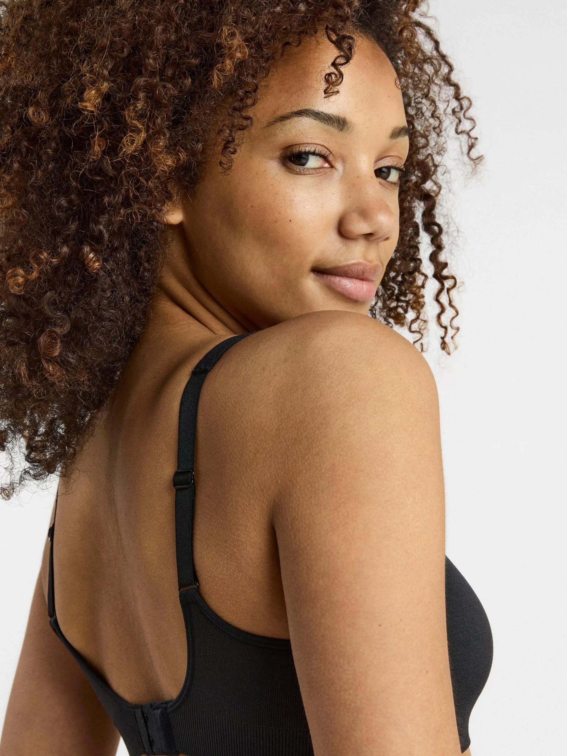 Bh>Lindex Seamless Soft Bh Black