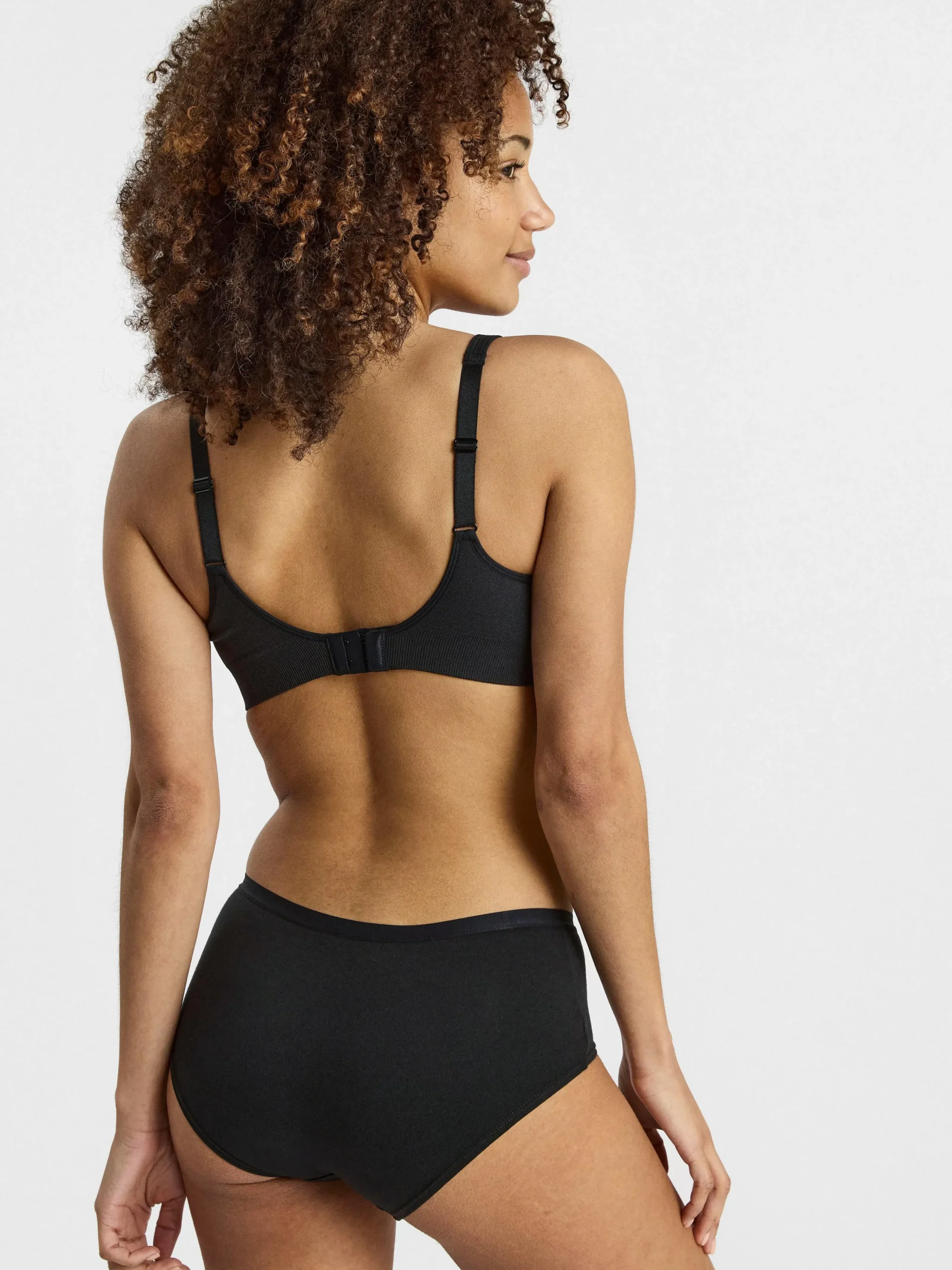 Bh>Lindex Seamless Soft Bh Black