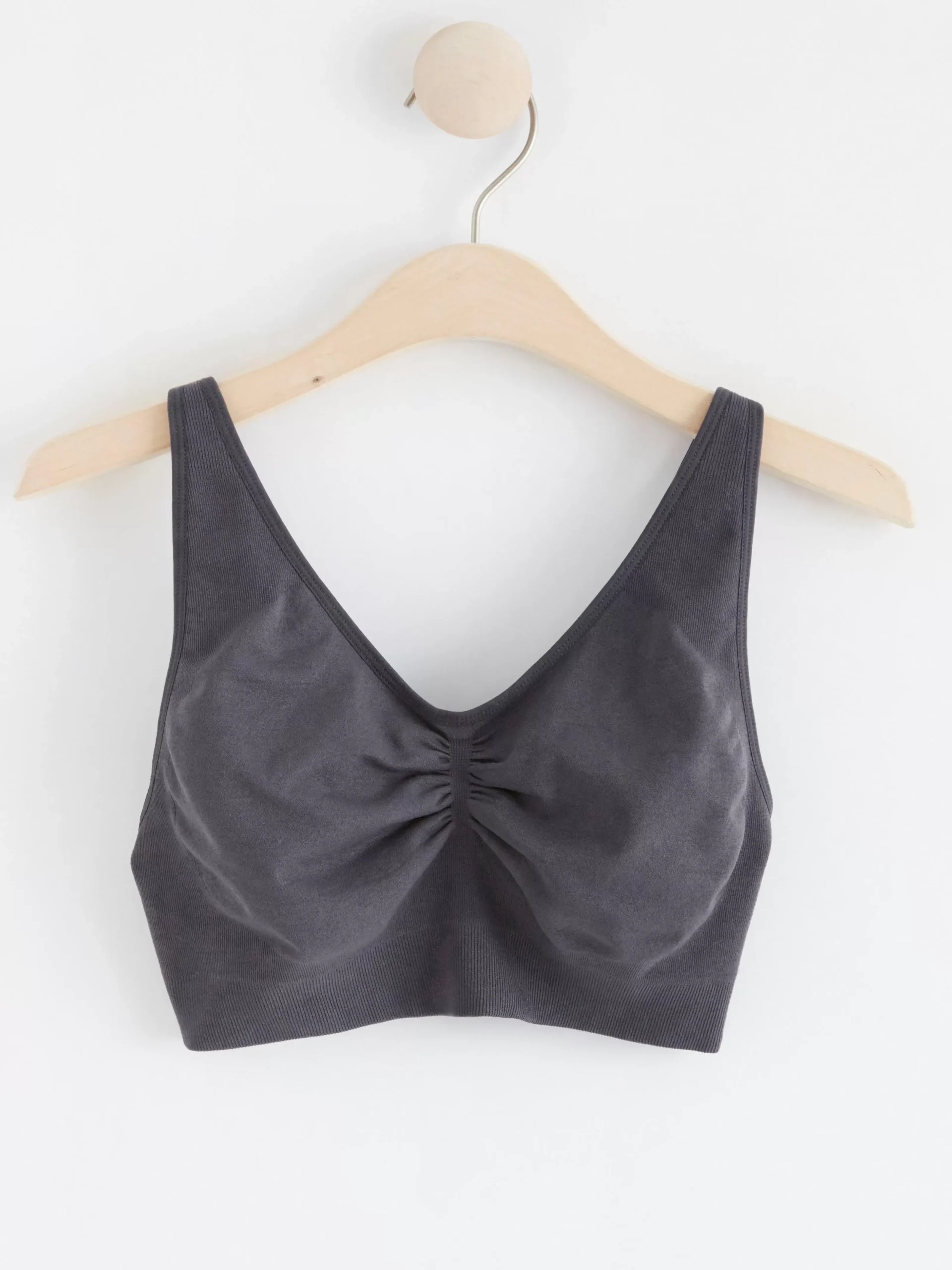 Bh>Lindex Seamless Soft Bh Dark Grey
