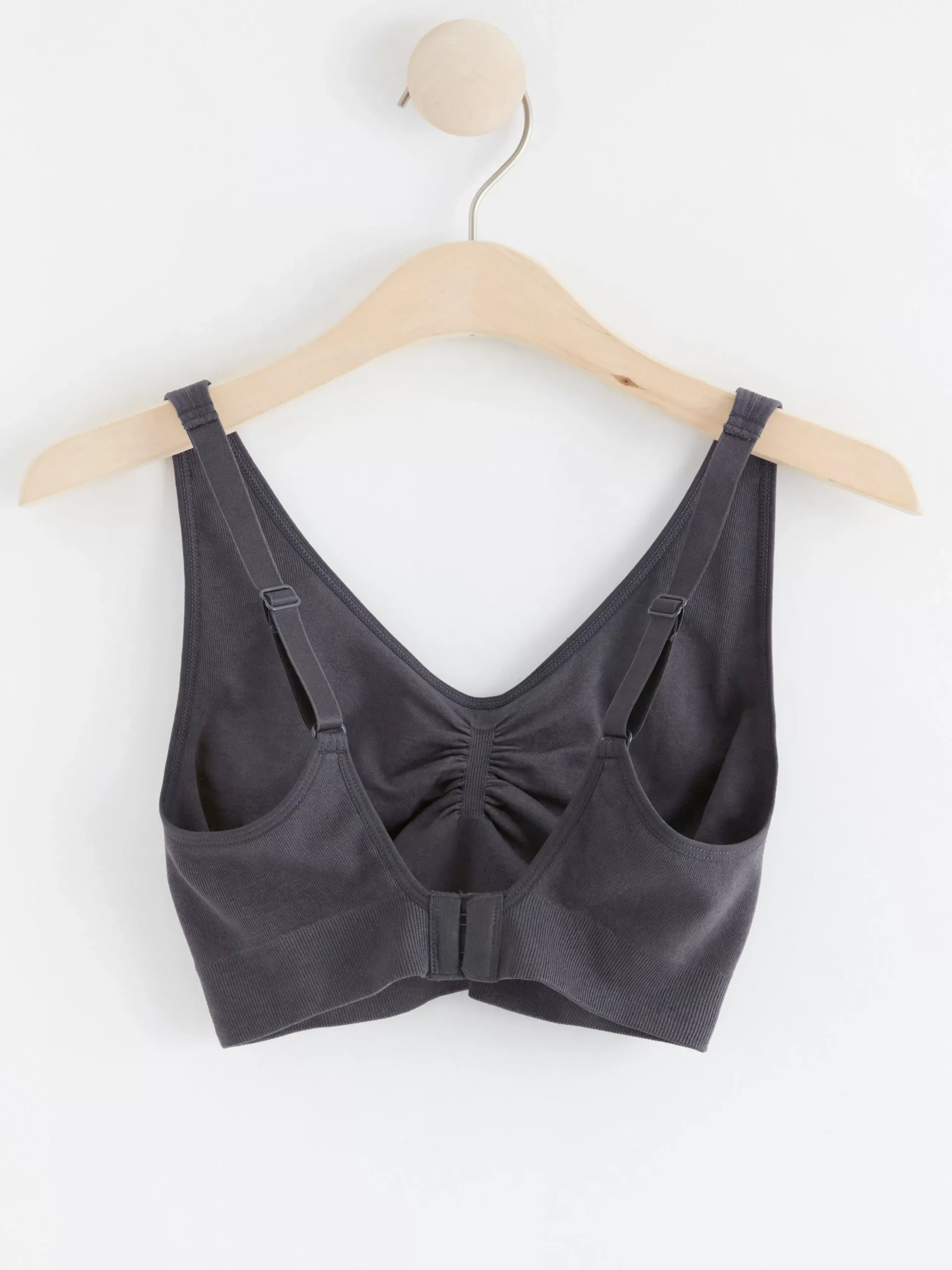 Bh>Lindex Seamless Soft Bh Dark Grey