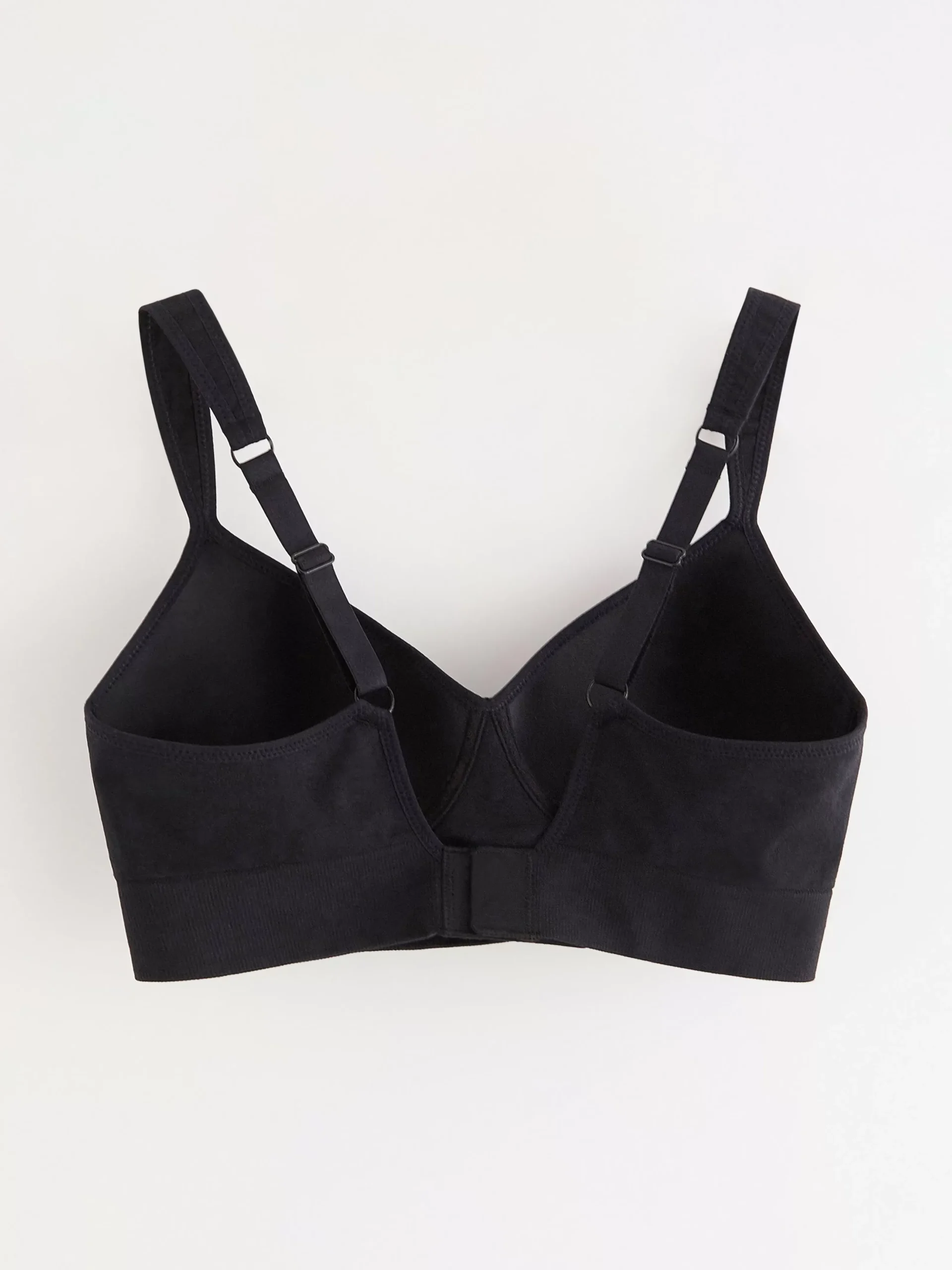 Träningskläder>Lindex Seamless Sport Bh Light Support Black