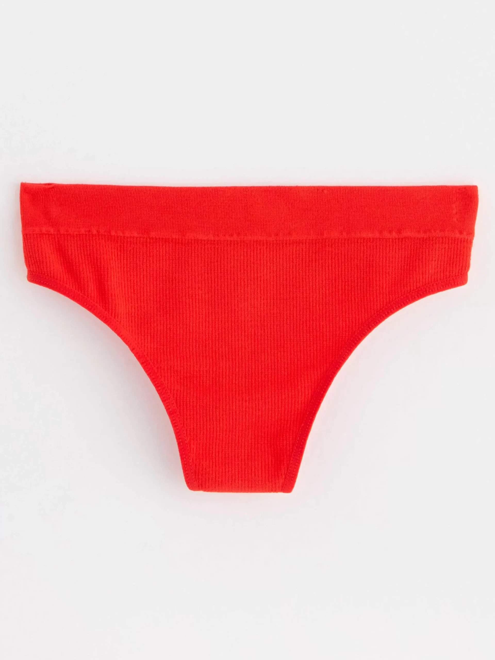 Trosor>Lindex Seamless Stringtrosa Med Normalhog Midja Strong Red