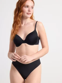 Trosor>Lindex Seamless Stringtrosa Regular Waist Black