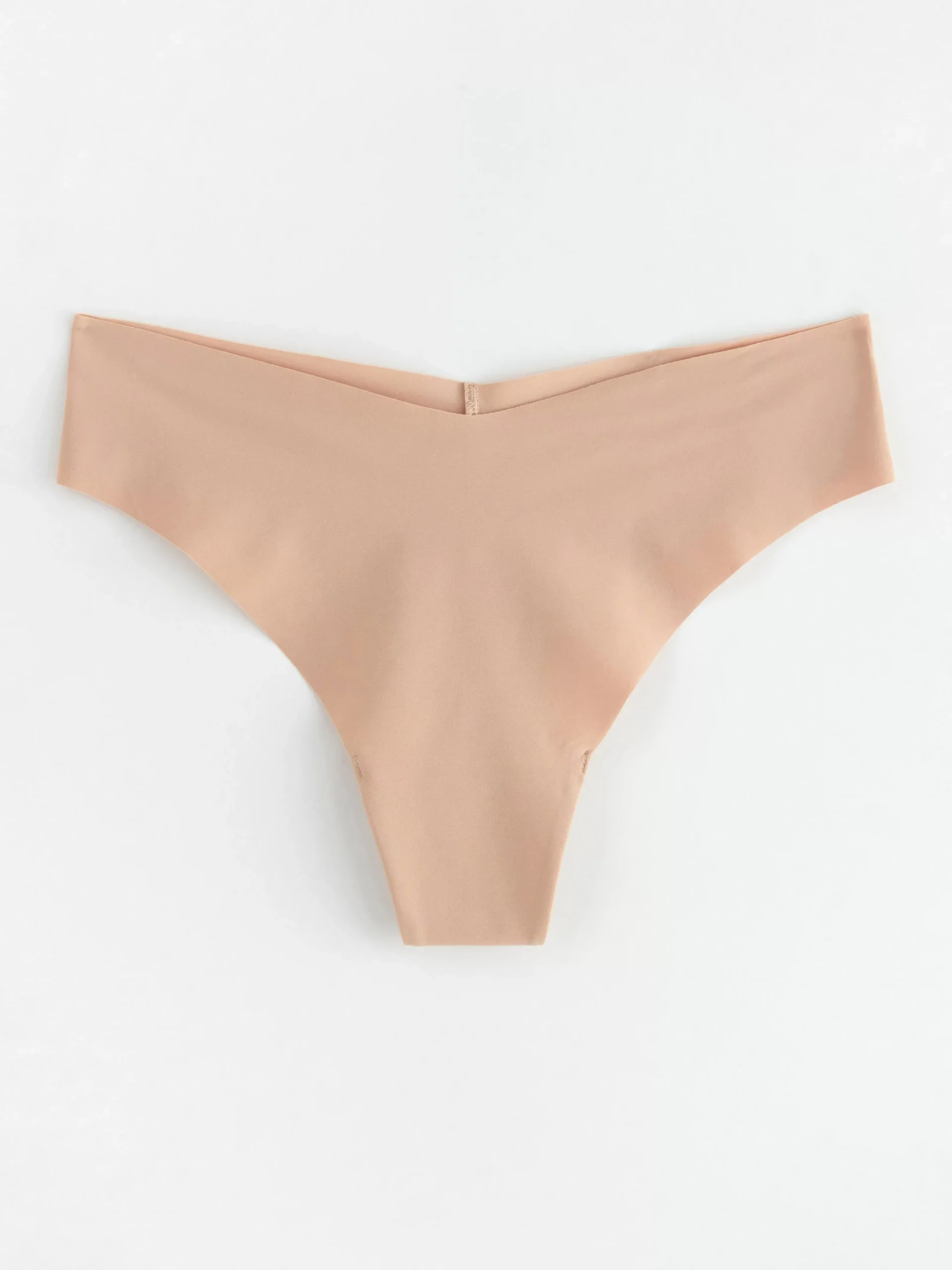 Trosor>Lindex Seamless Stringtrosa Regular Waist Beige