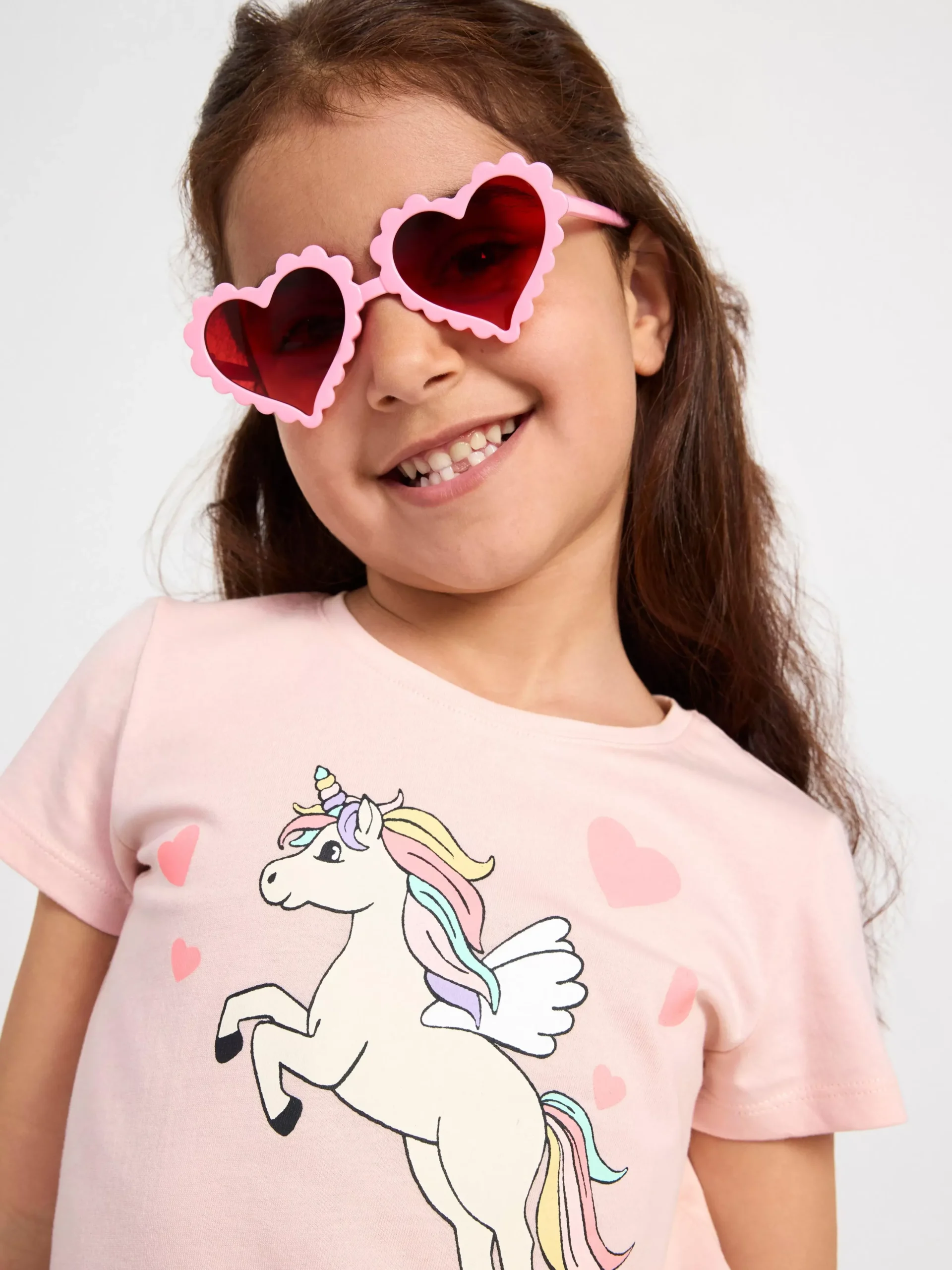 Toppar & T-Shirts>Lindex Set Med Kortarmad Topp Och Cykelshorts Light Dusty Pink