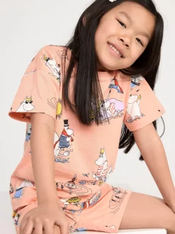 Toppar & T-Shirts>Lindex Set Med Mumin Light Coral