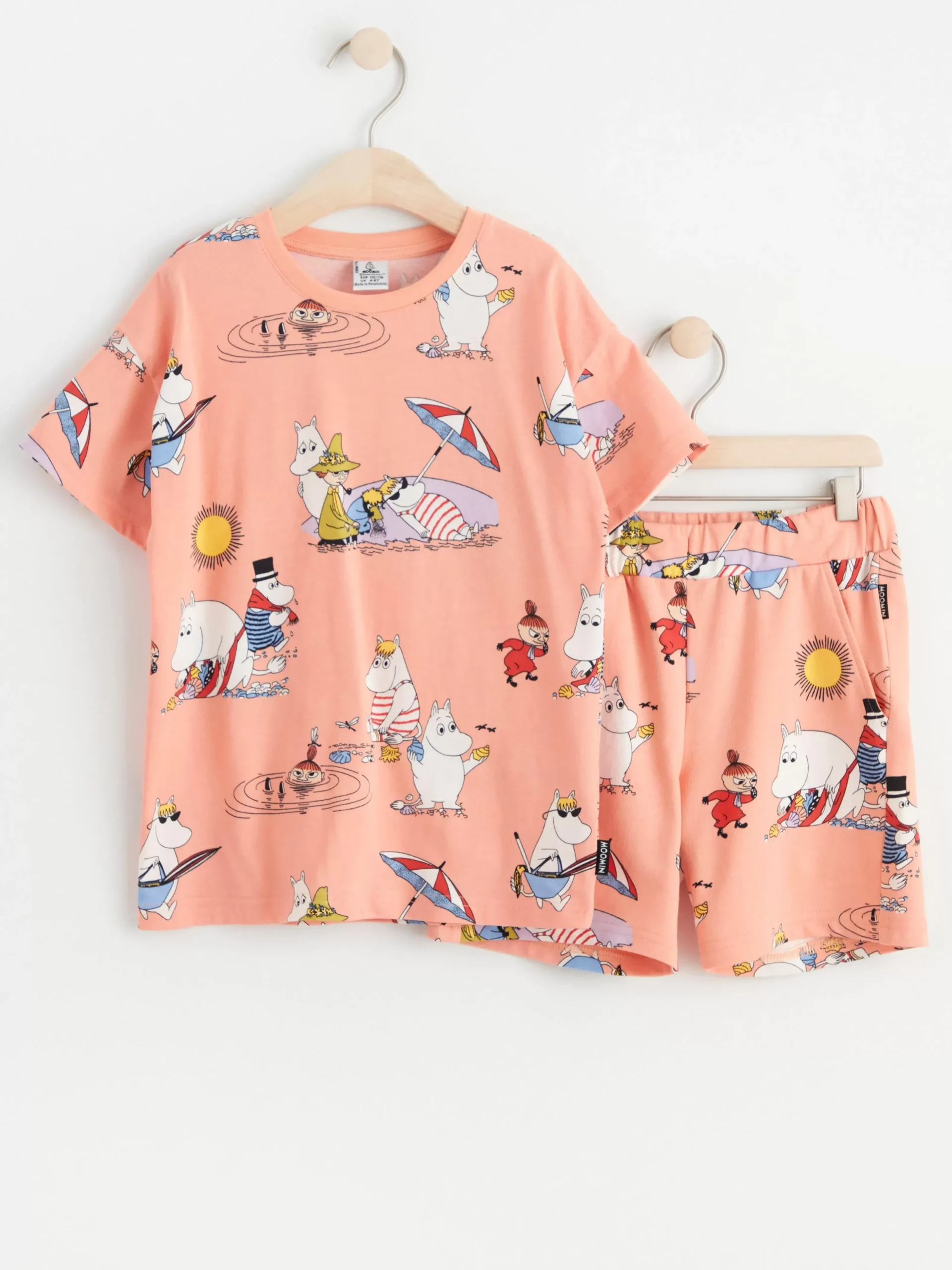 Toppar & T-Shirts>Lindex Set Med Mumin Light Coral