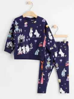 Set>Lindex Set Med Mumin Dark Blue