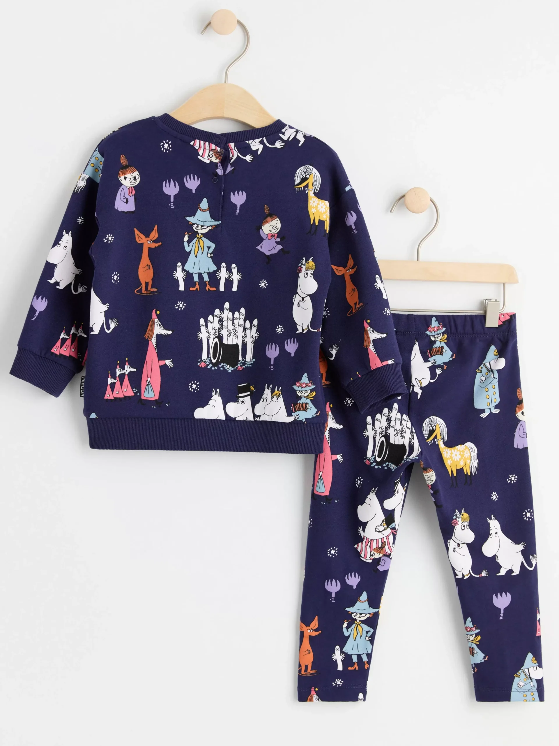 Set>Lindex Set Med Mumin Dark Blue
