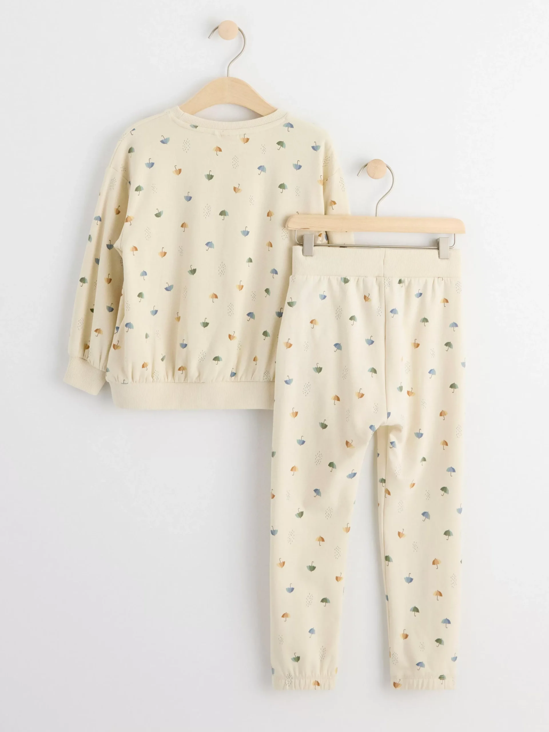 Set>Lindex Set Med Sweatshirt Och Mjukisbyxor Light Beige
