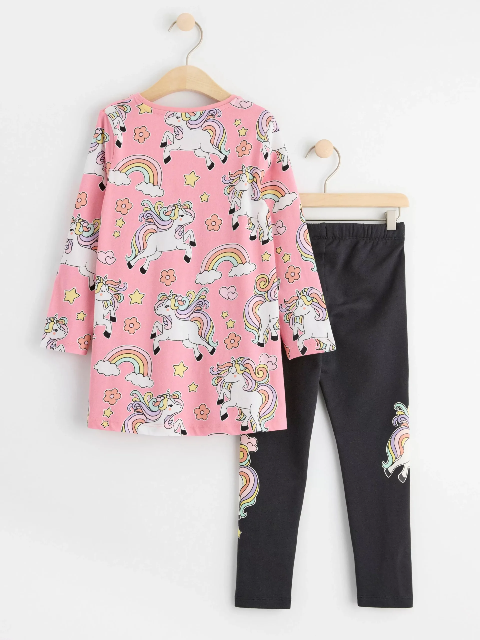 Byxor & Leggings>Lindex Set Med Tunika Och Leggings Pink