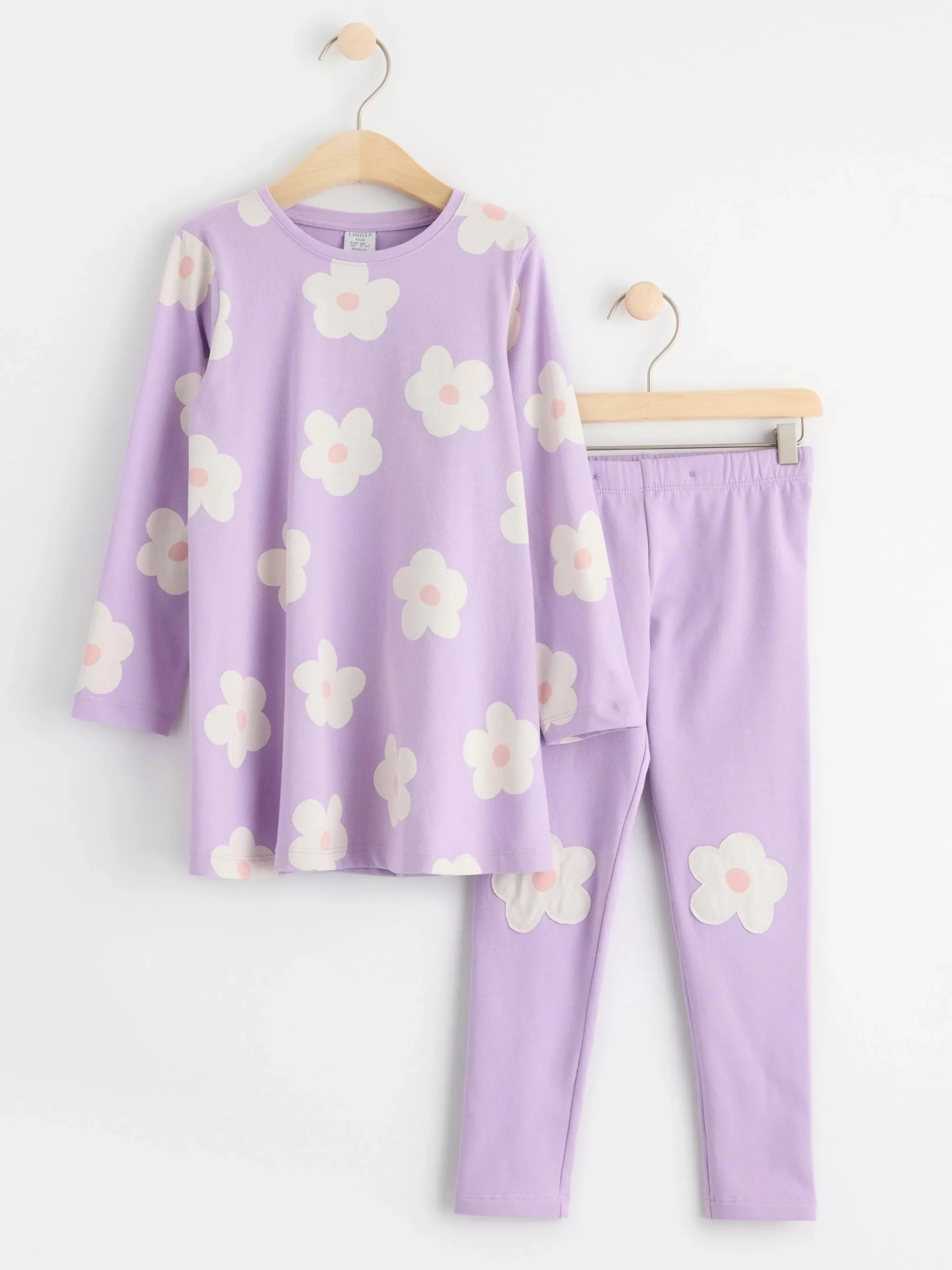 Byxor & Leggings>Lindex Set Med Tunika Och Leggings Light Lilac
