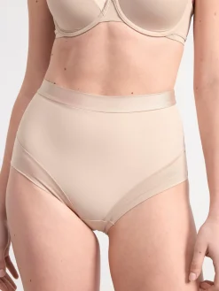 Trosor>Lindex Shapingtrosa Beige