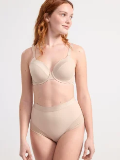 Trosor>Lindex Shapingtrosa Beige