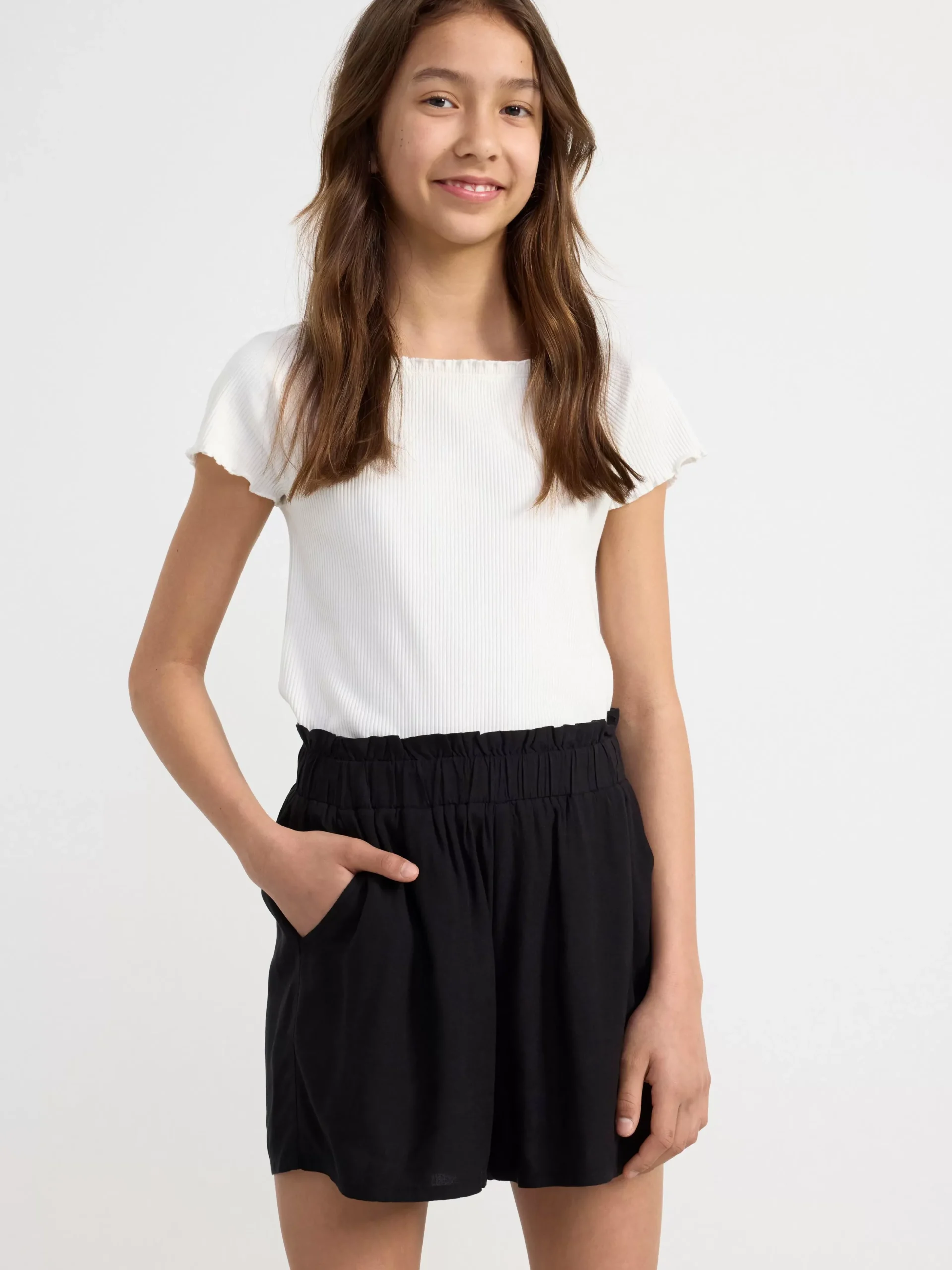 Byxor & Leggings>Lindex Shorts Black
