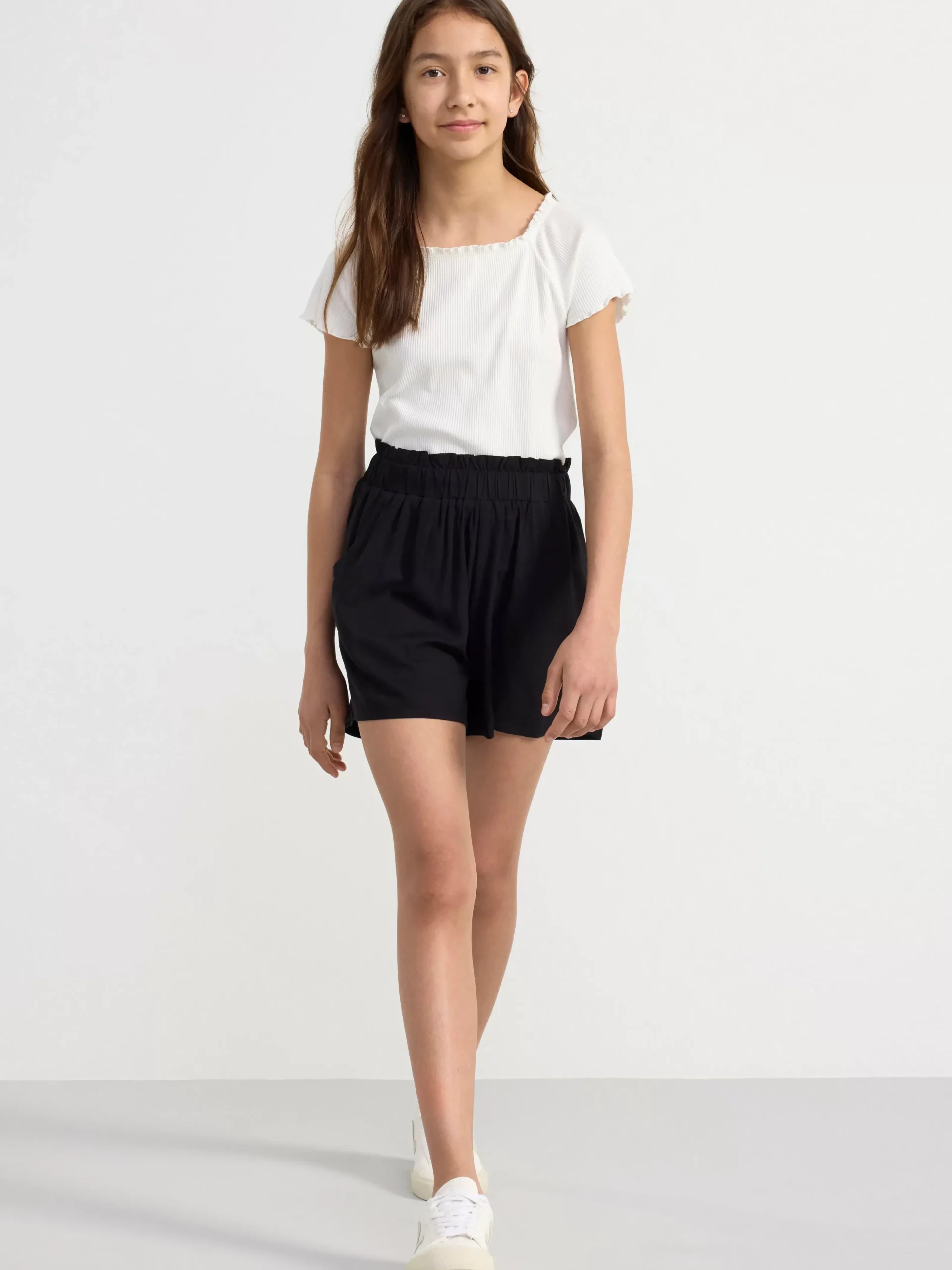 Byxor & Leggings>Lindex Shorts Black