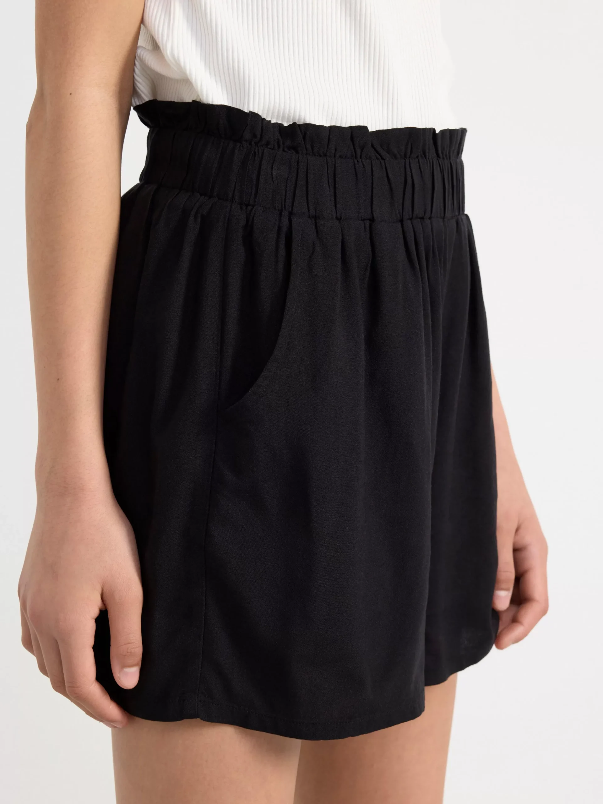 Byxor & Leggings>Lindex Shorts Black
