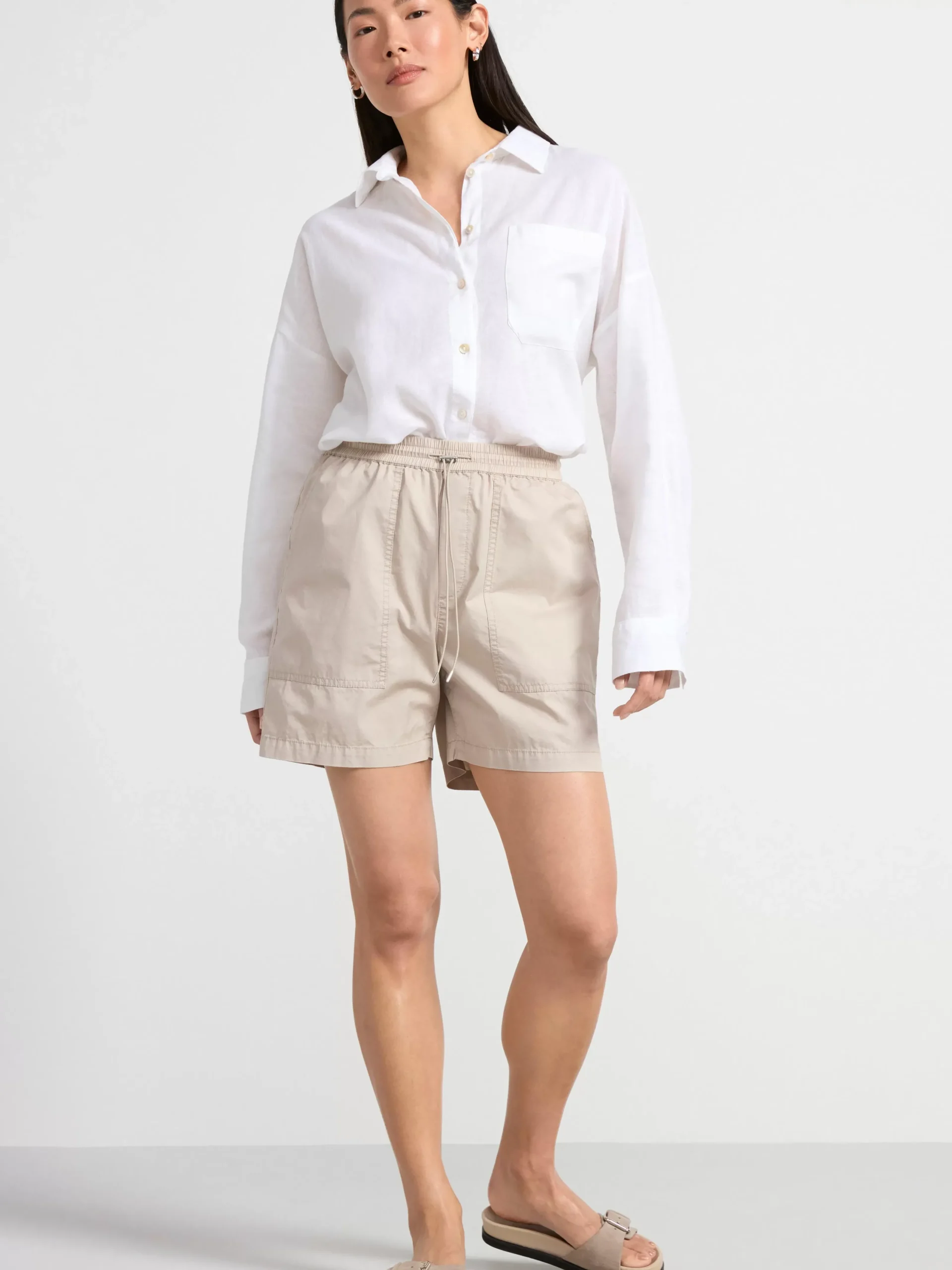 Shorts & Cykelbyxor>Lindex Shorts Light Beige