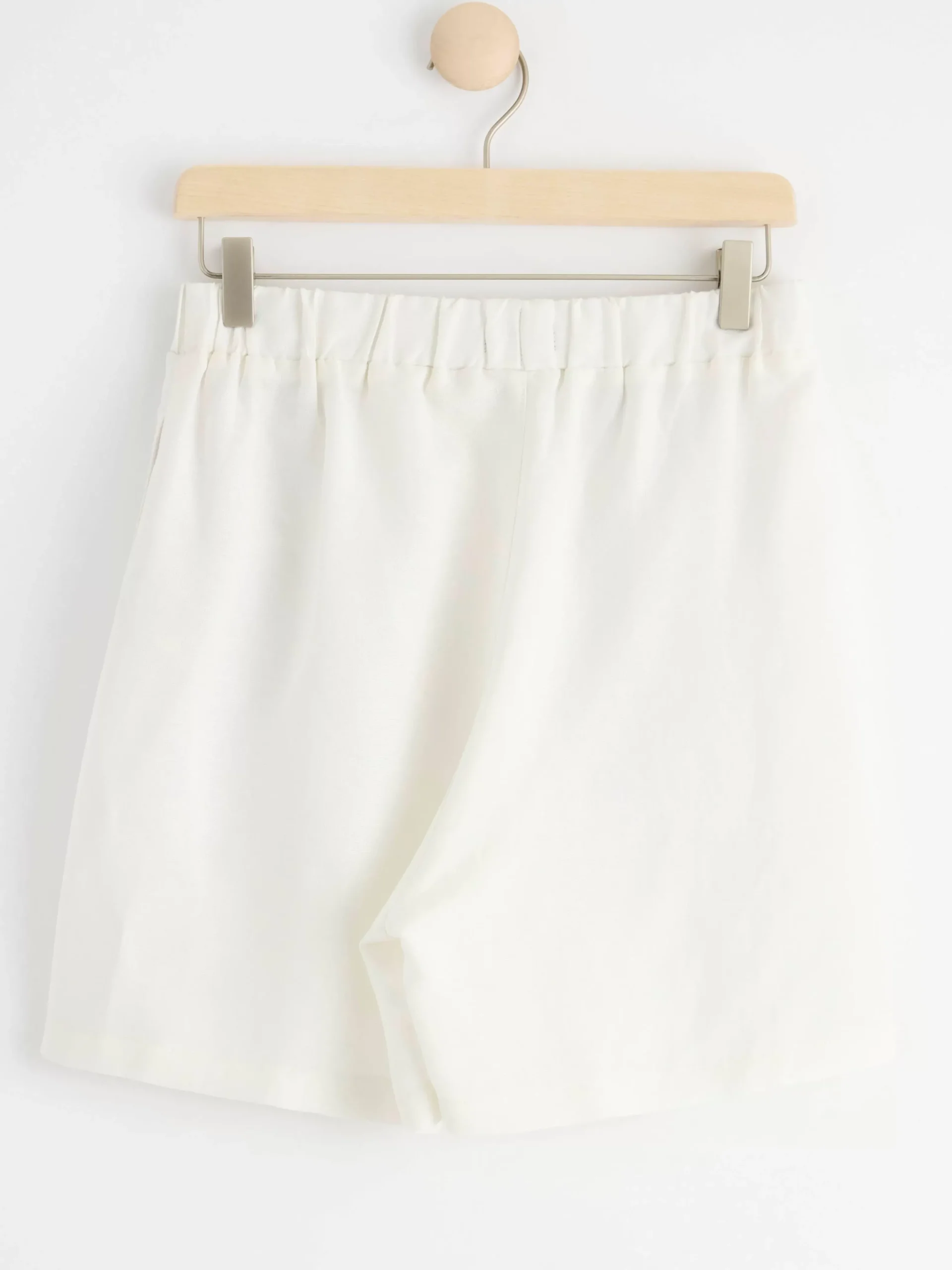 Shorts & Cykelbyxor>Lindex Shorts I Linneblandning White