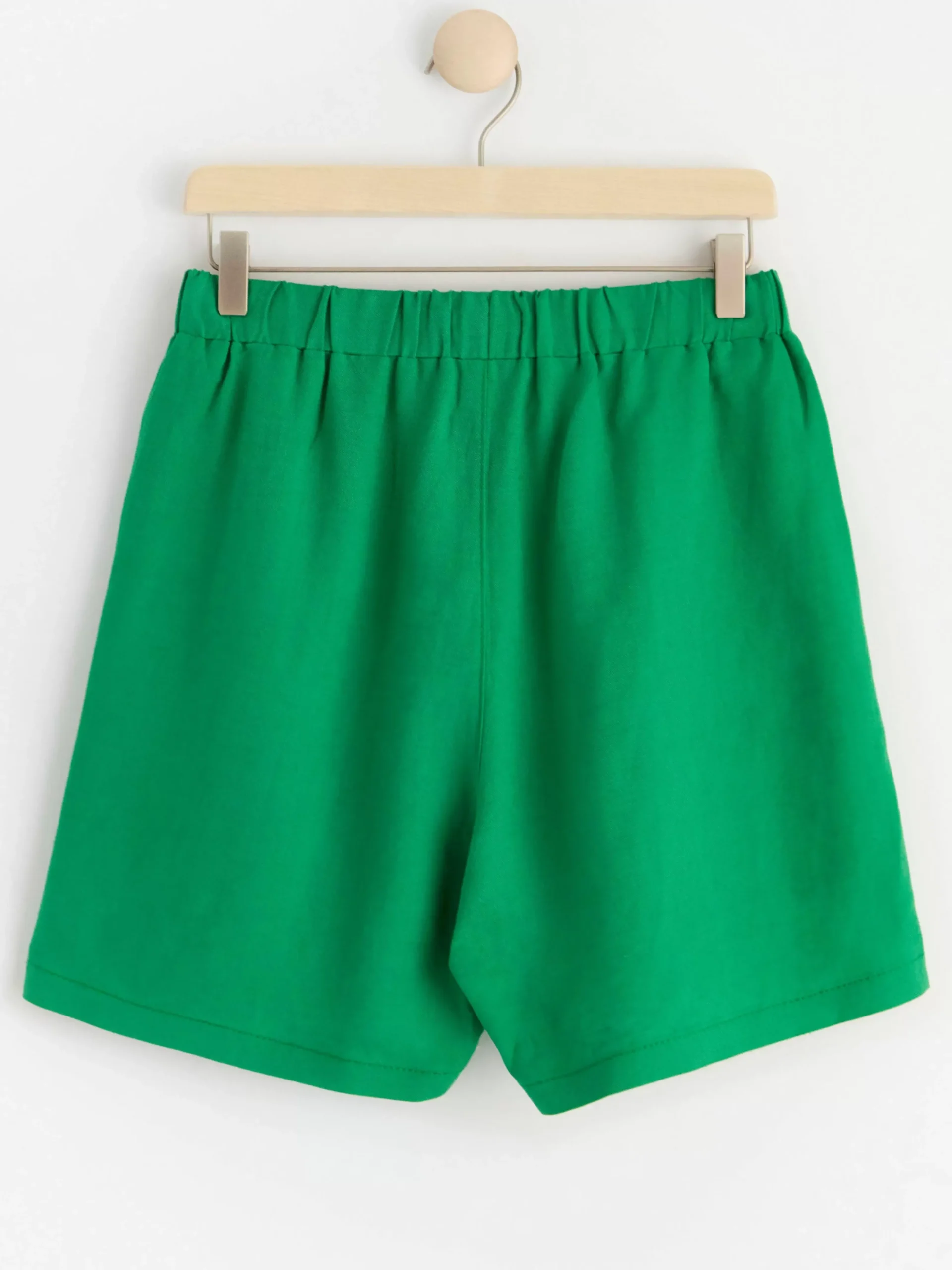 Shorts & Cykelbyxor>Lindex Shorts I Linneblandning Green