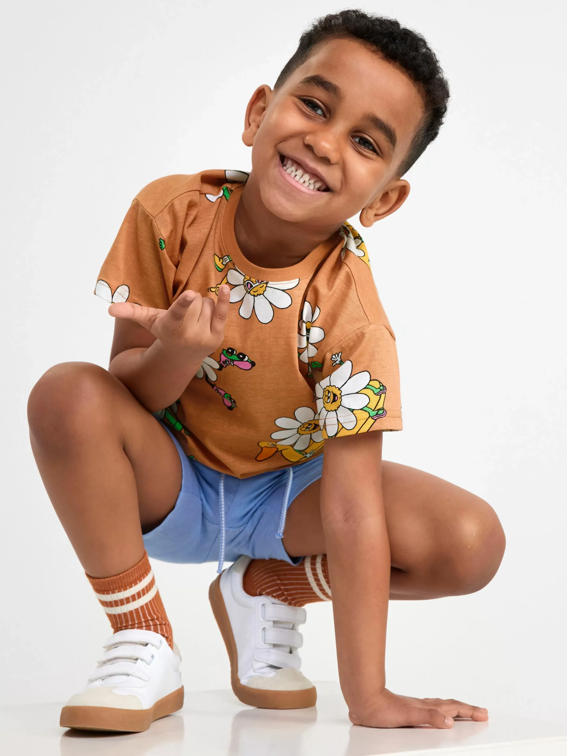 Byxor & Leggings>Lindex Shorts I Slubtrika Lt Dusty Blue