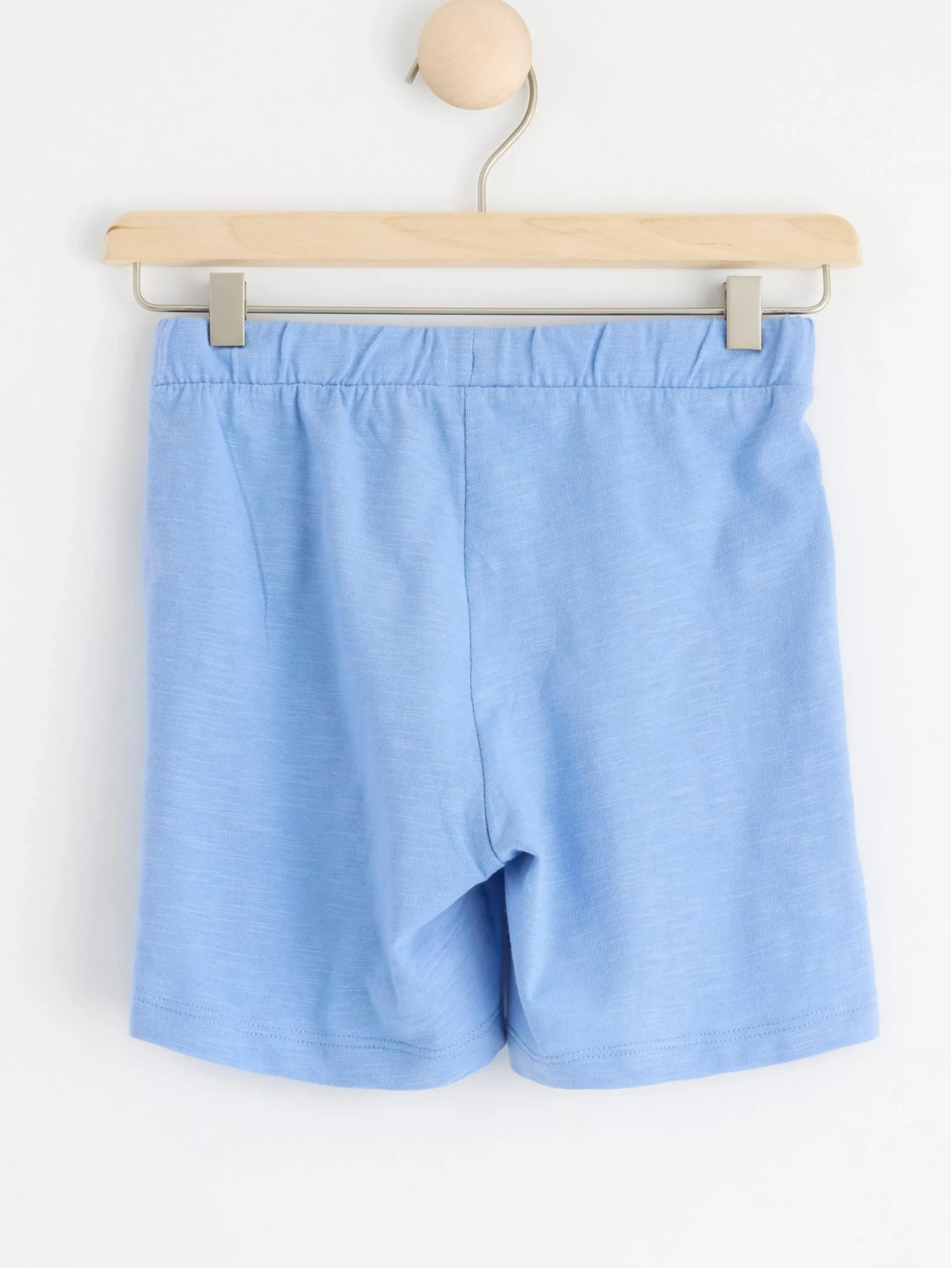 Byxor & Leggings>Lindex Shorts I Slubtrika Lt Dusty Blue