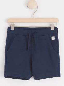 Byxor & Leggings>Lindex Shorts I Slubtrika Dark Navy