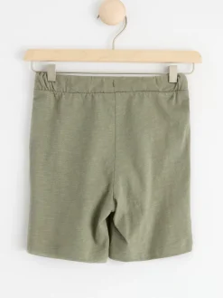 Byxor & Leggings>Lindex Shorts I Slubtrika Light Dusty Khaki