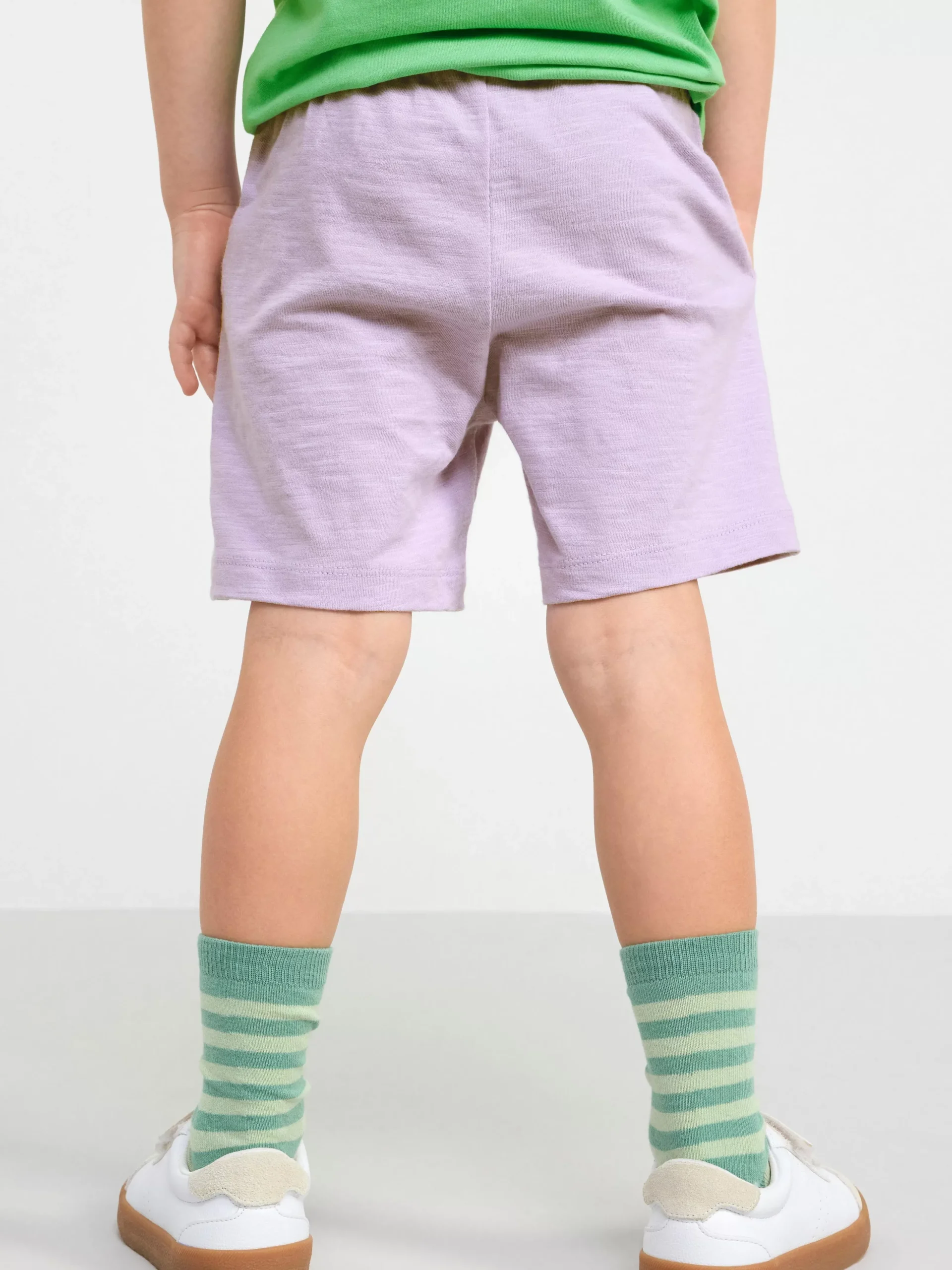 Byxor & Leggings>Lindex Shorts I Slubtrika Light Lilac