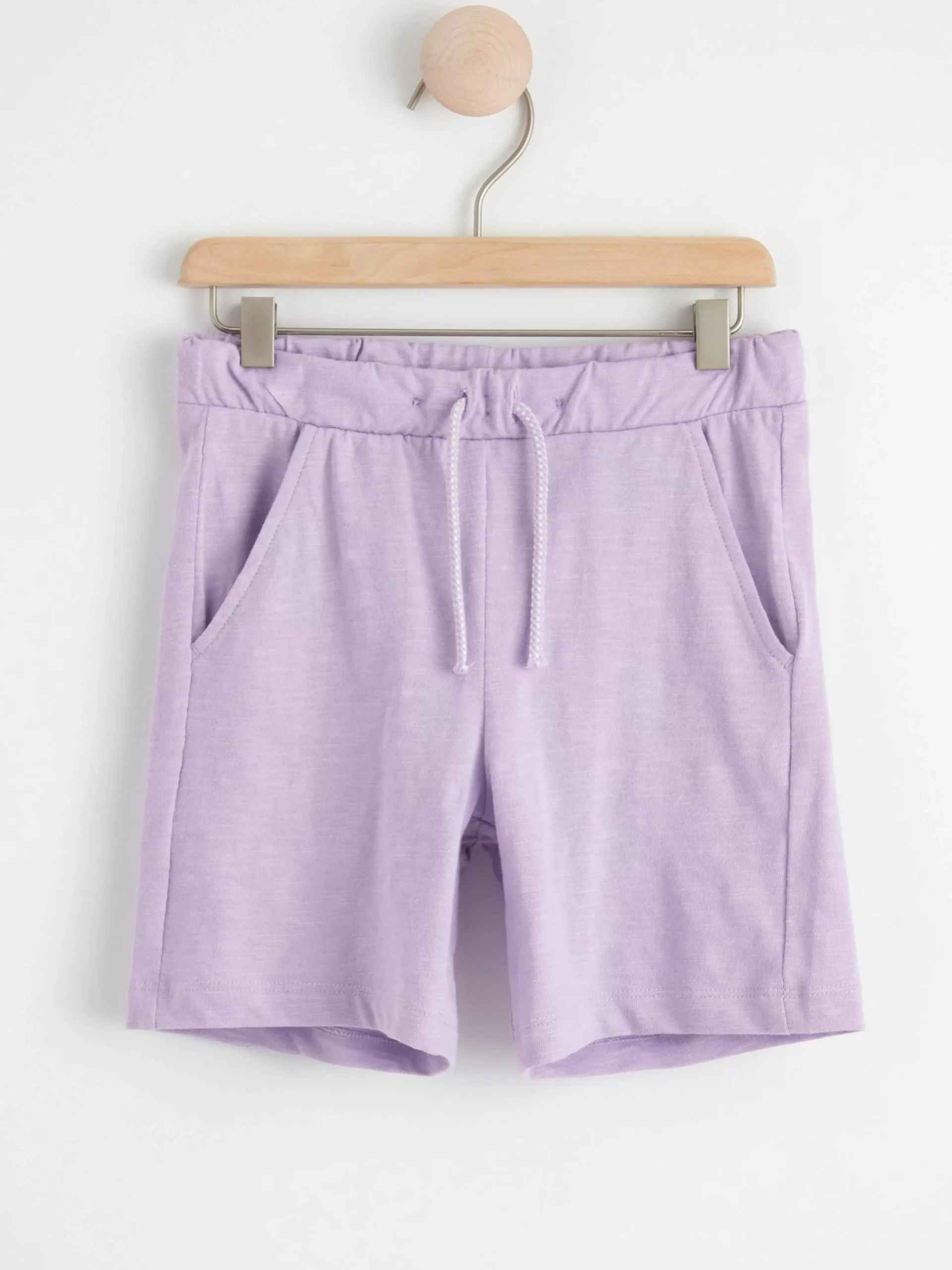 Byxor & Leggings>Lindex Shorts I Slubtrika Light Lilac
