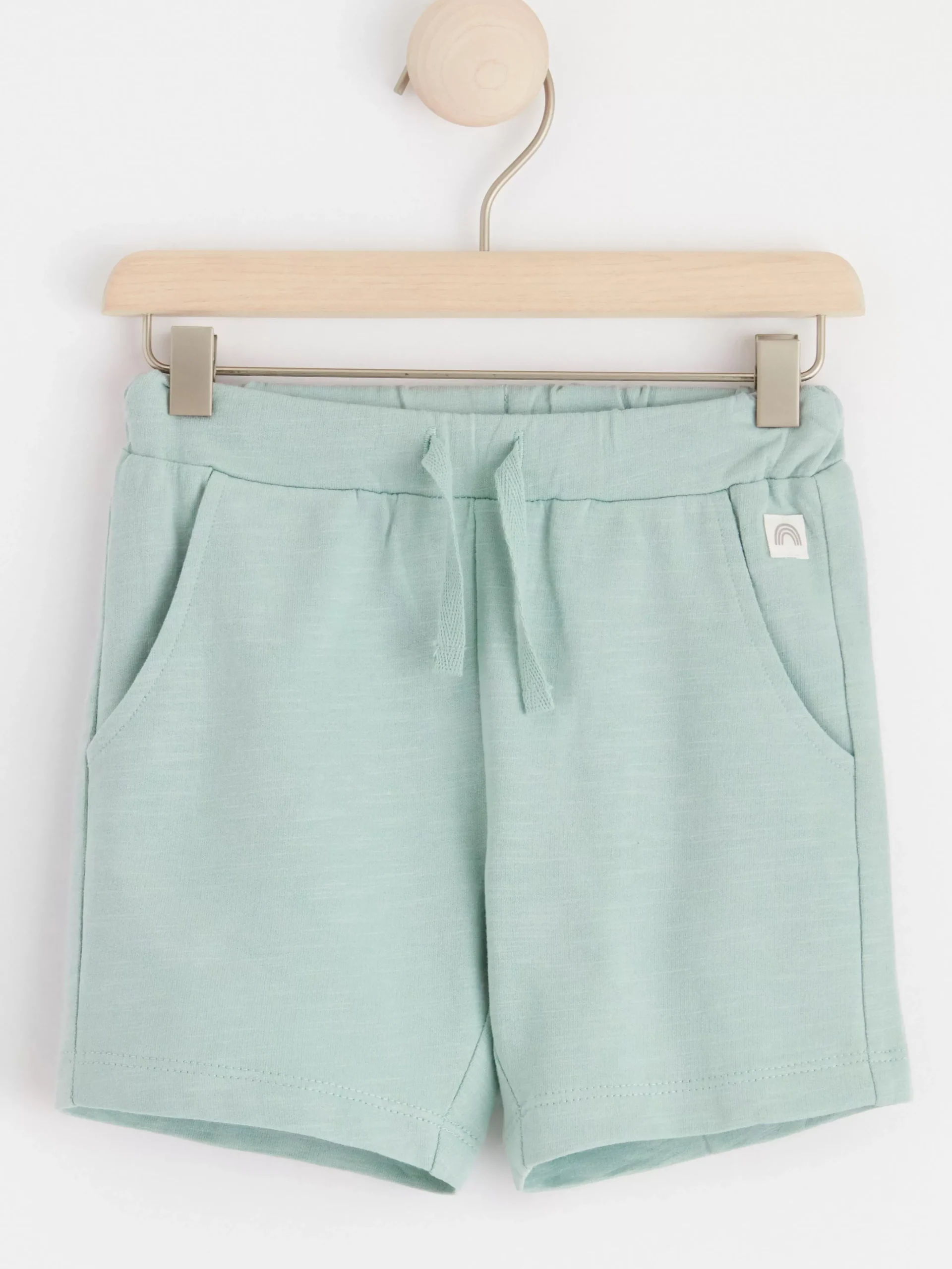 Byxor & Leggings>Lindex Shorts I Slubtrika Light Dusty Aqua