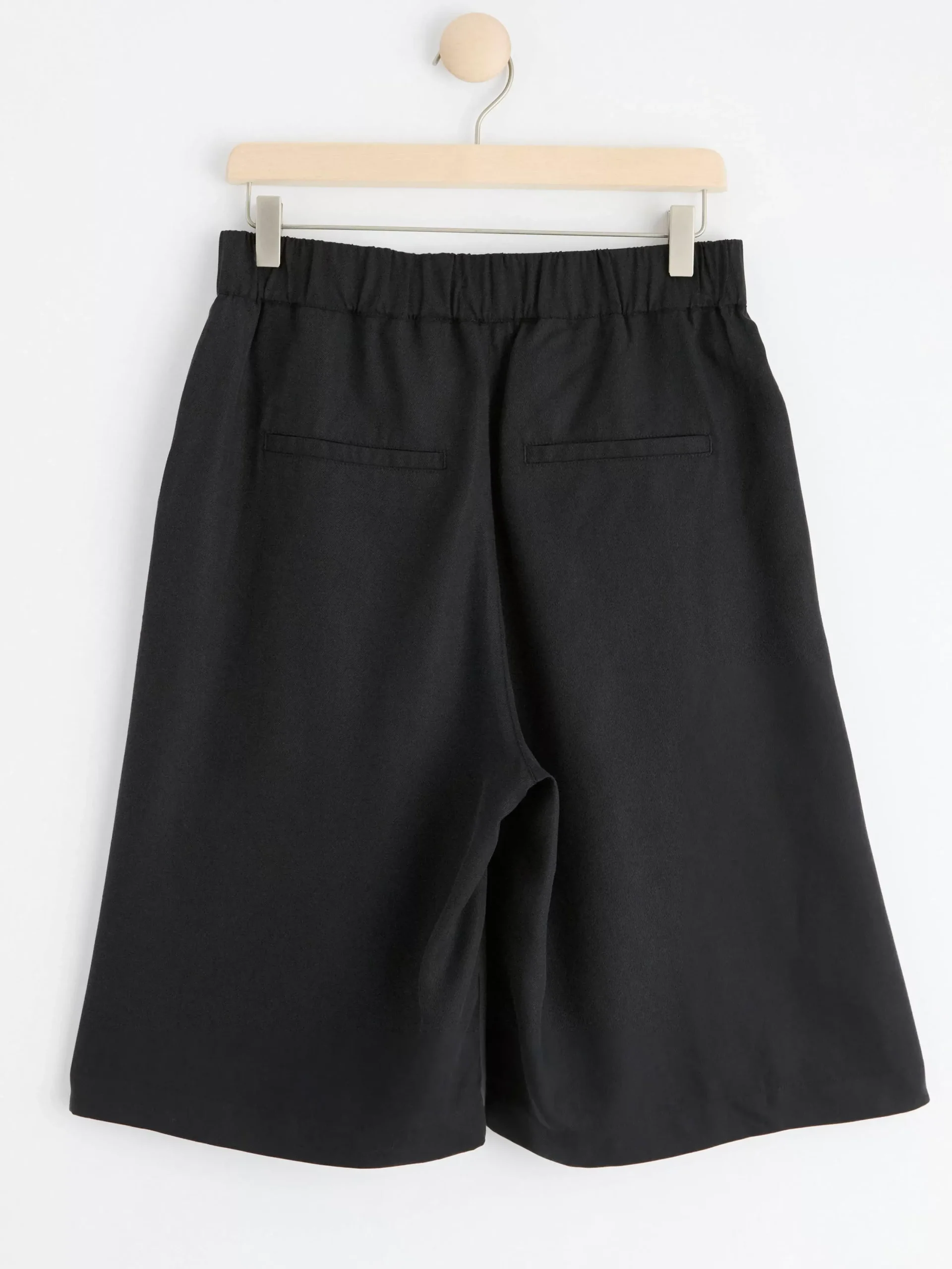Shorts & Cykelbyxor>Lindex Shorts Med Hog Midja Black