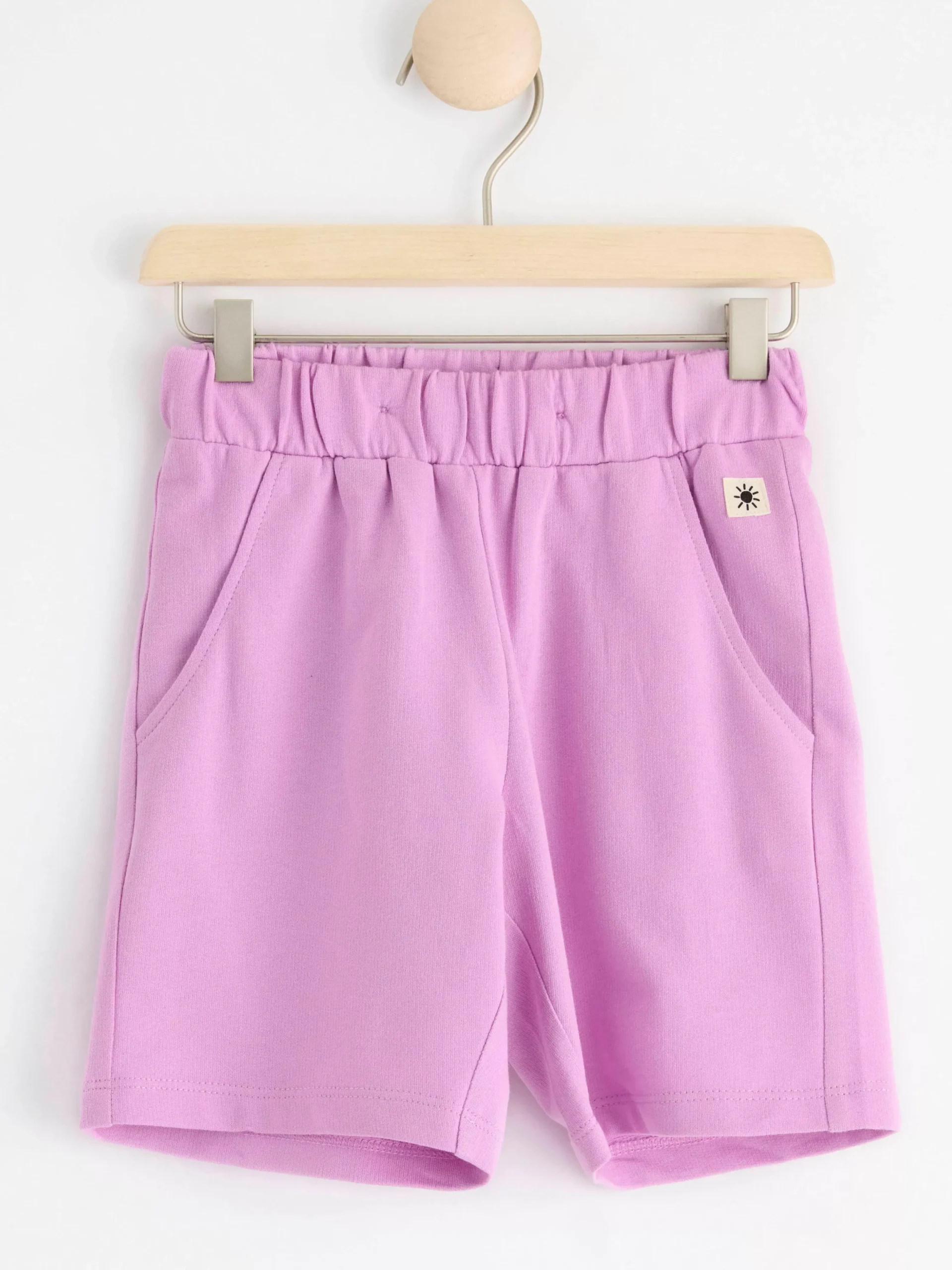 Byxor & Leggings>Lindex Shorts Med Justerbar Midja Och Fickor Light Lilac