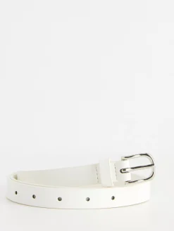 Accessoarer>Lindex Skarp Med Silverfargat Spanne White